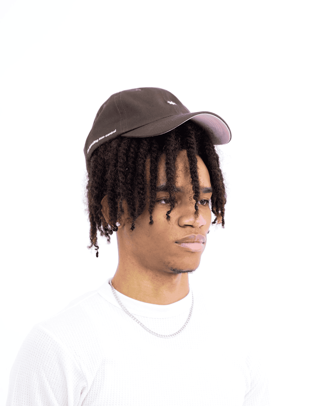 Spiraling Cap (Brown)