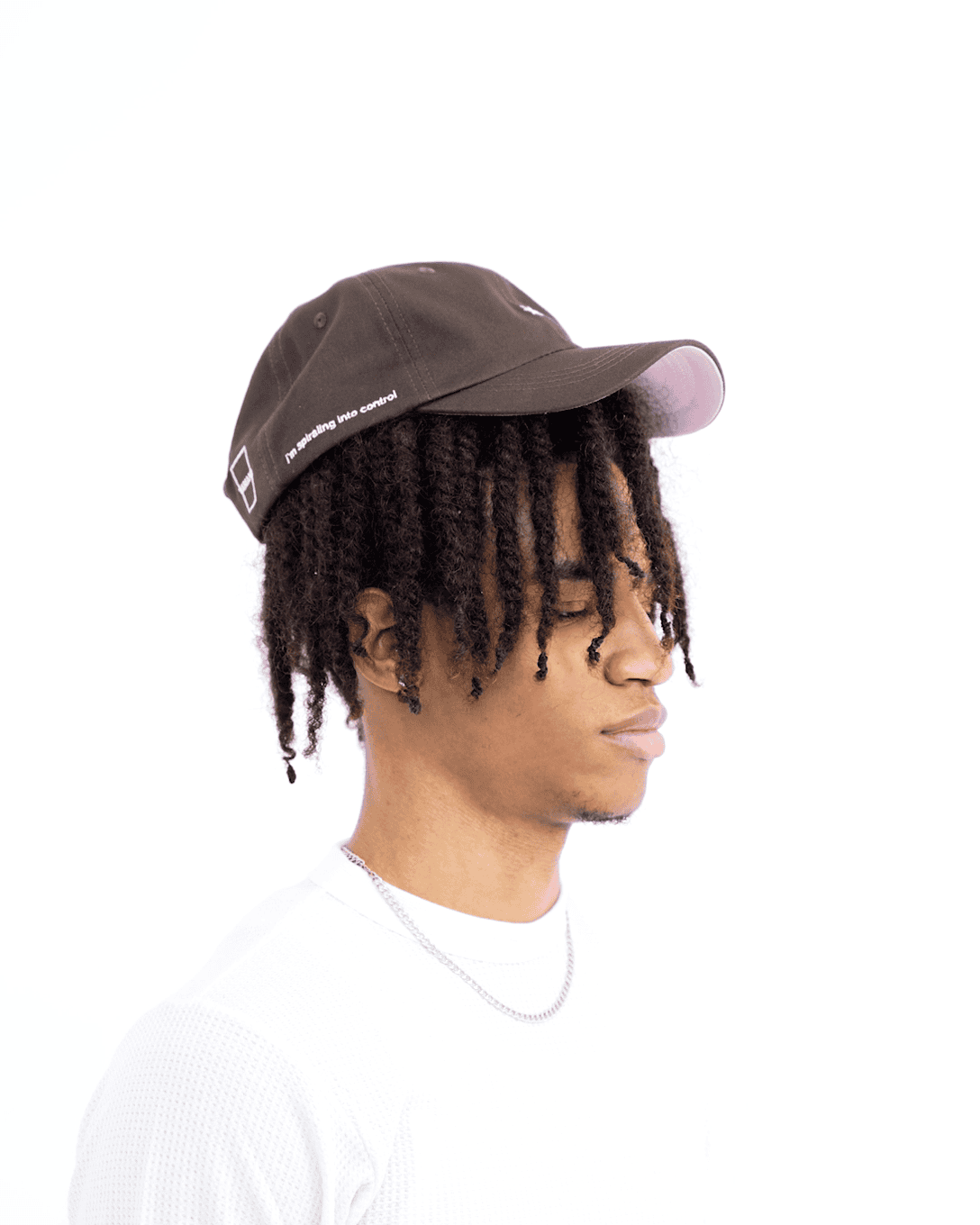 Spiraling Cap (Brown)