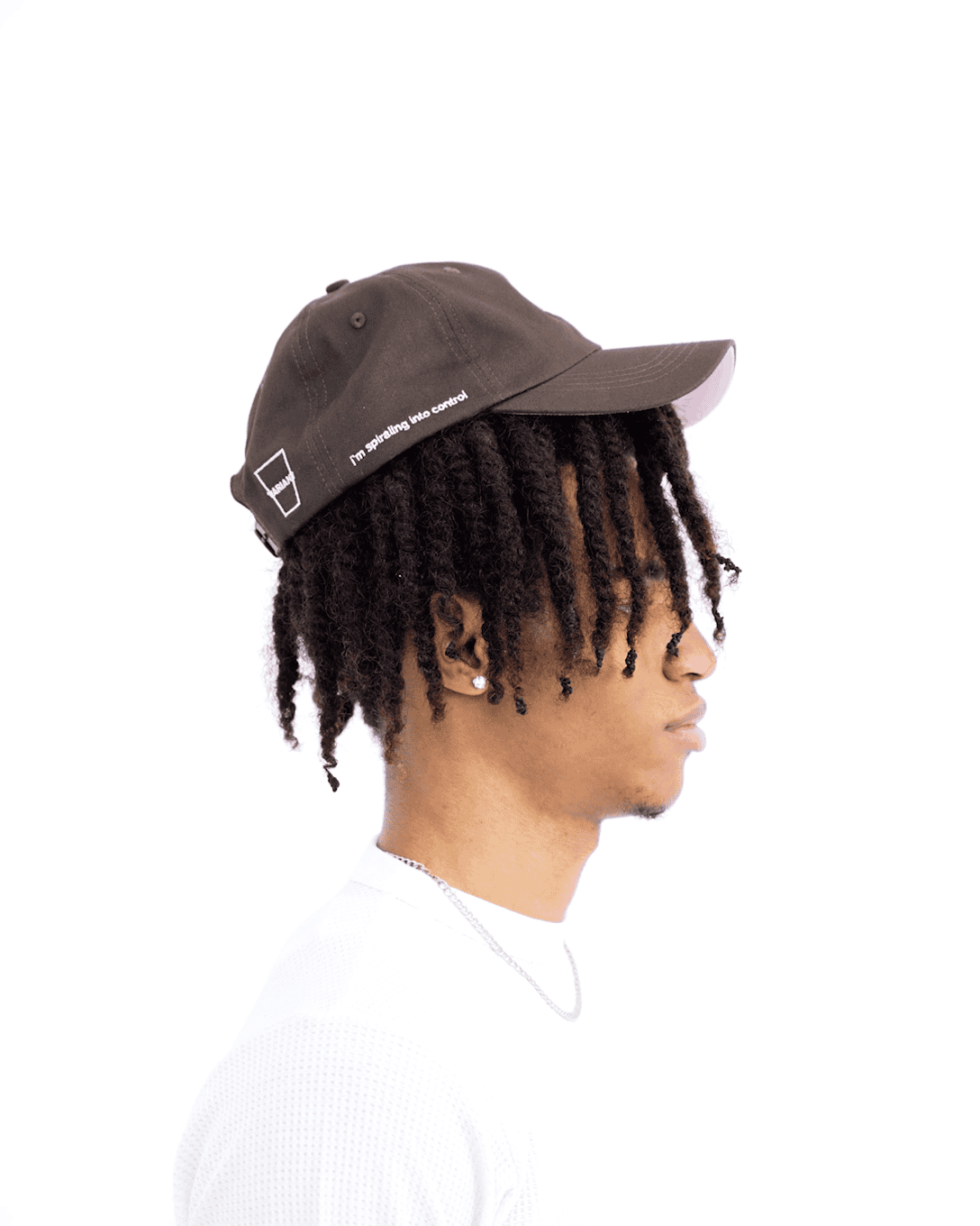 Spiraling Cap (Brown)