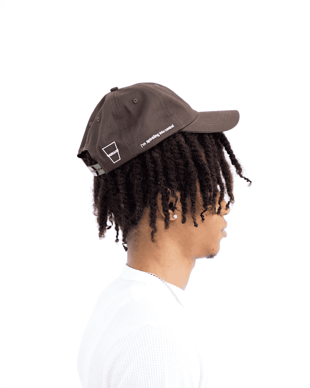 Spiraling Cap (Brown)