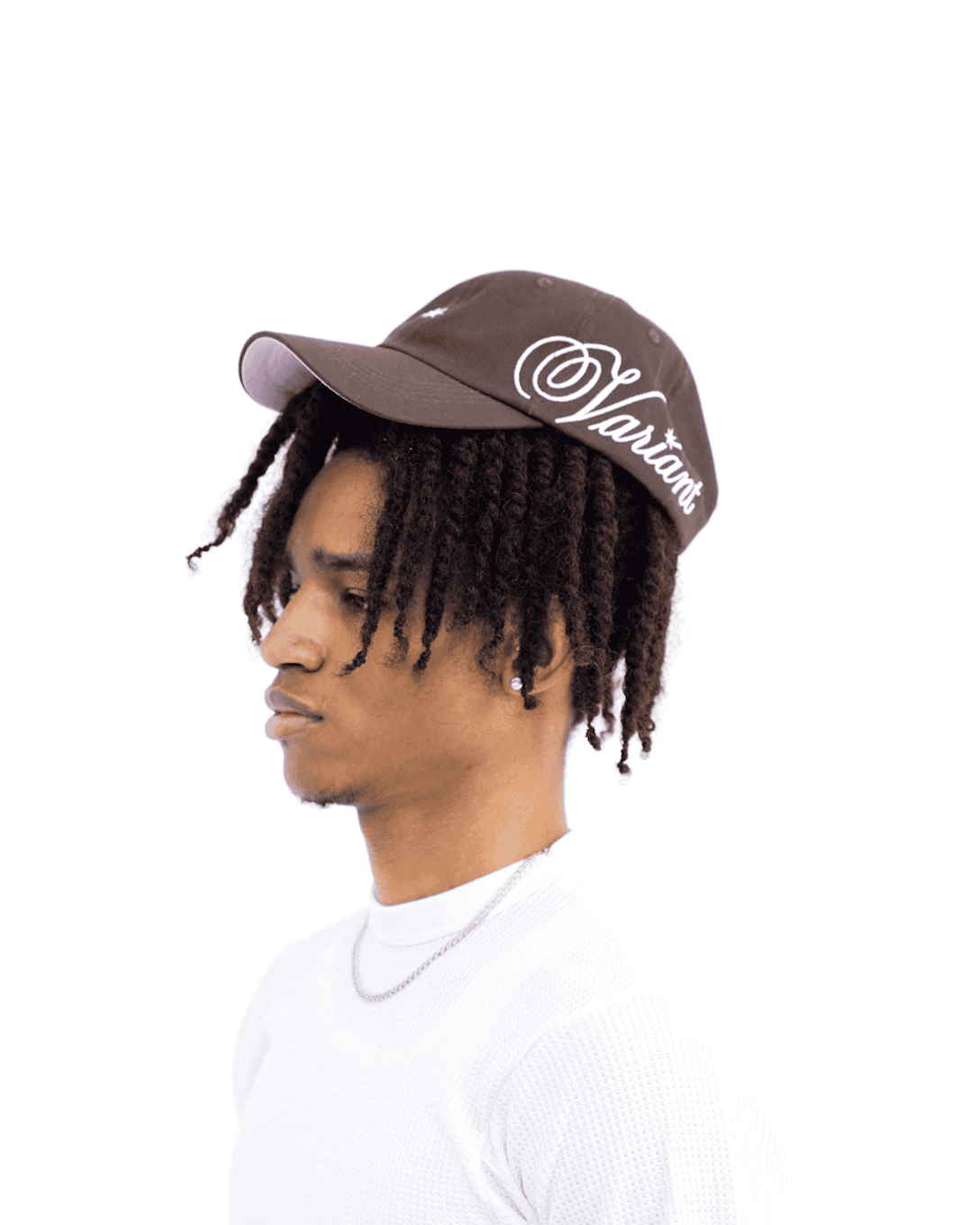 Spiraling Cap (Brown)