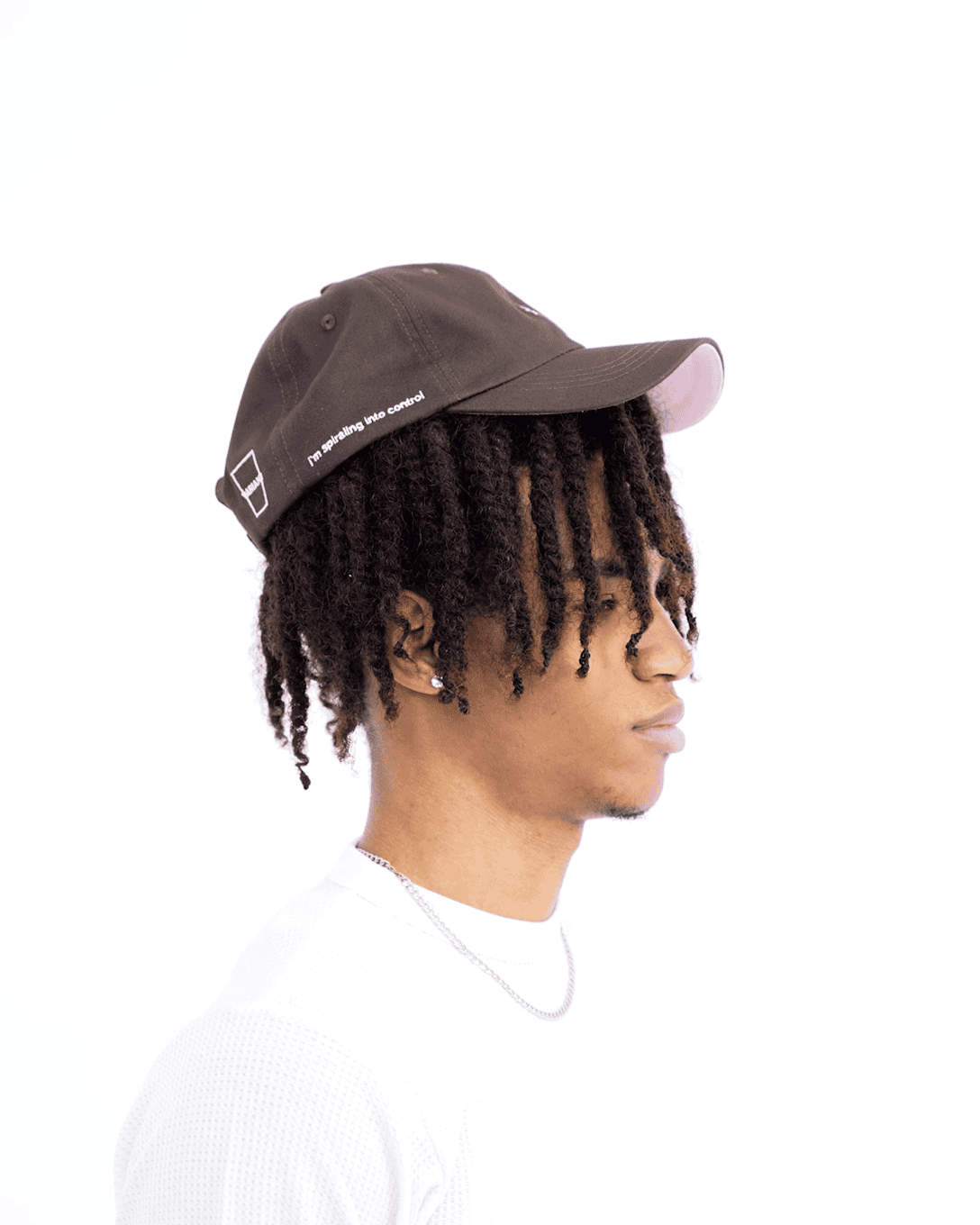 Spiraling Cap (Brown)