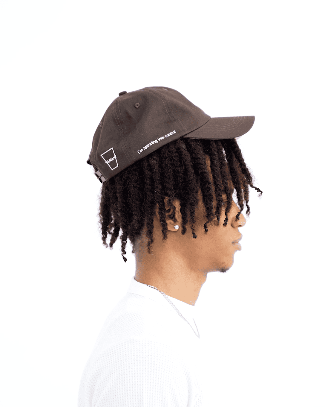 Spiraling Cap (Brown)