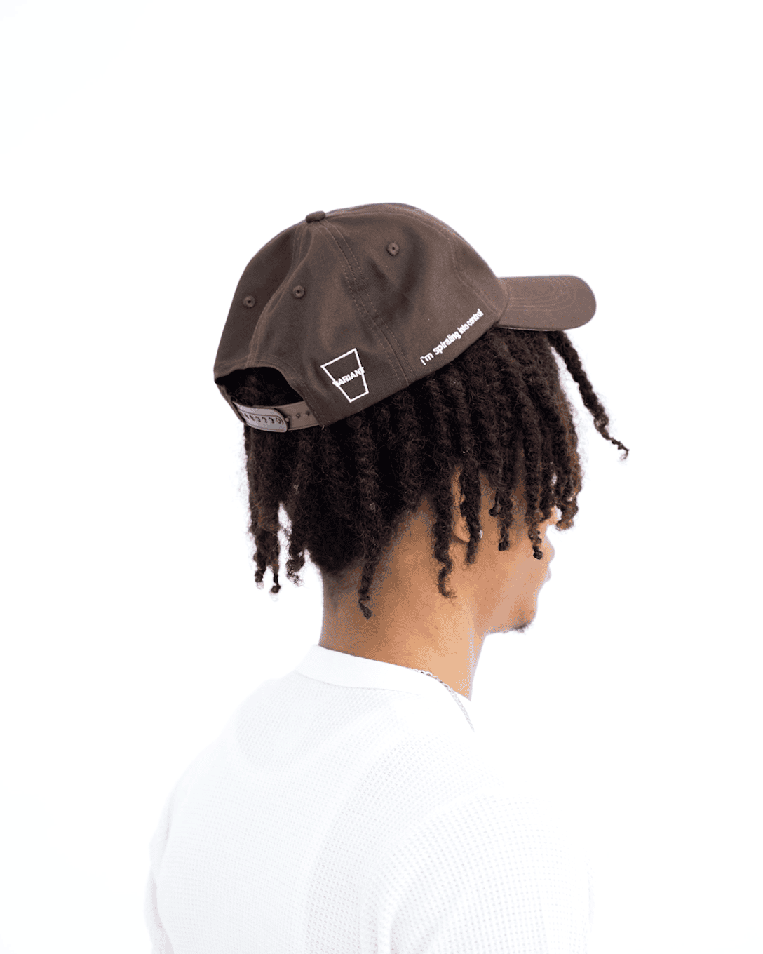 Spiraling Cap (Brown)