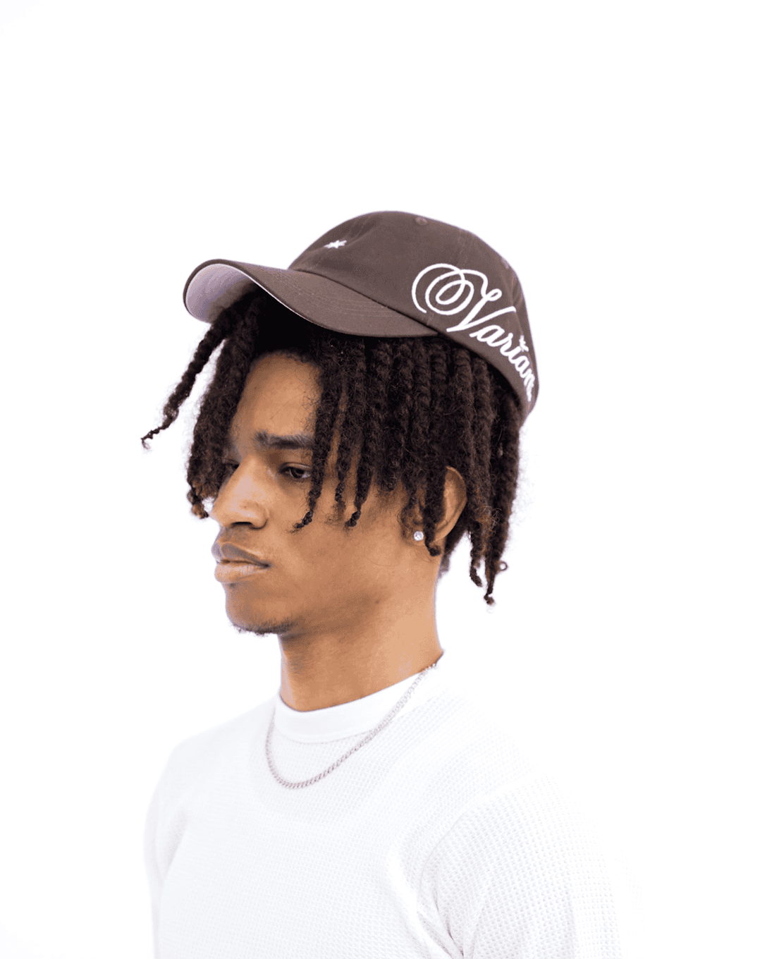 Spiraling Cap (Brown)