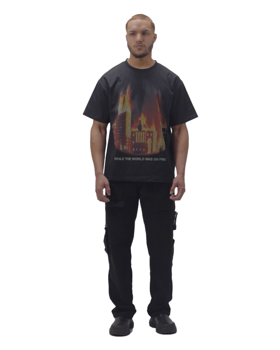World On Fire T Shirt
